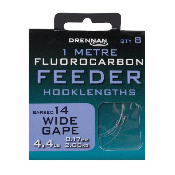 Drennan Wide Gape Fluorocarbon Feeder Rig 1M - Image 2